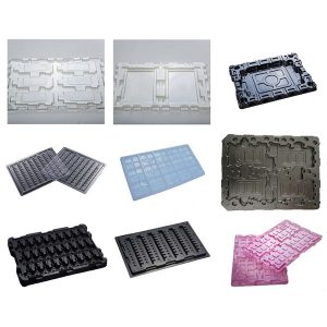 Tavă formată sub vid, sigură împotriva descărcărilor electrostatice