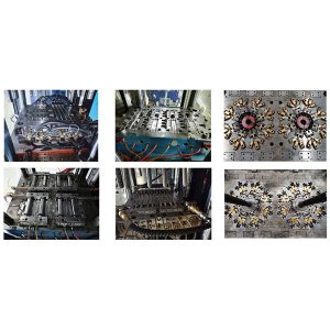 Soluție pentru matrițe de injecție cu cavități multiple