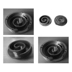 prelucrare CNC de precizie a plăcilor spiralate din aliaj de aluminiu