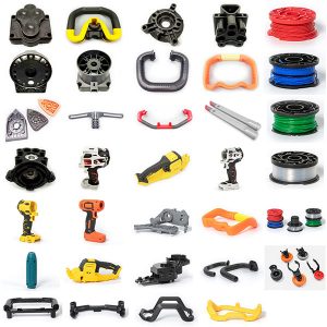 componente termoplastice turnate prin injecție pentru scule electrice