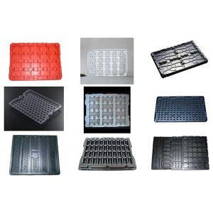 tavă subțiată formată sub vid